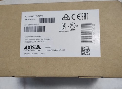 Axis m4317 plve panoramic - axis, m4317-plve