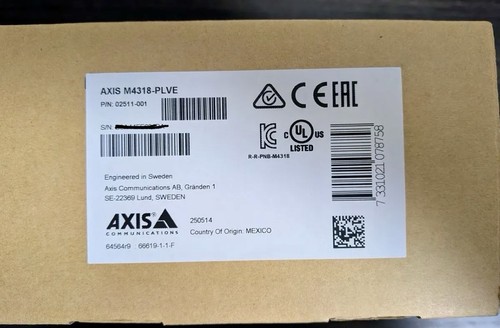 Axis m4318 plve panoramic - m4318-plve,