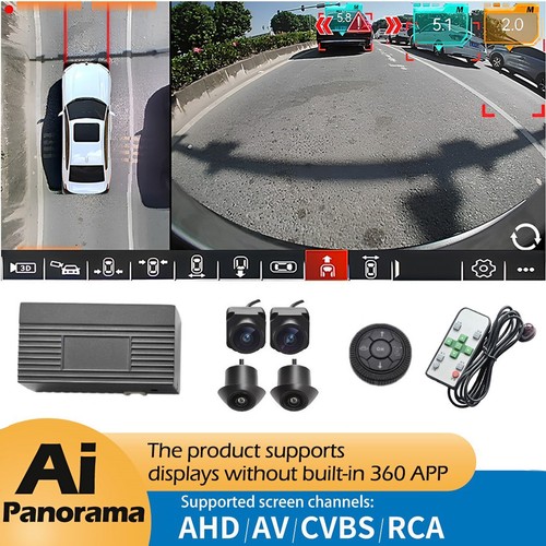 Car 360 bird - ai, 360°